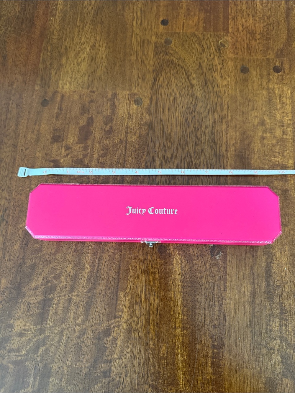 Y2K Juicy Couture Hot Pink Jewelry Case